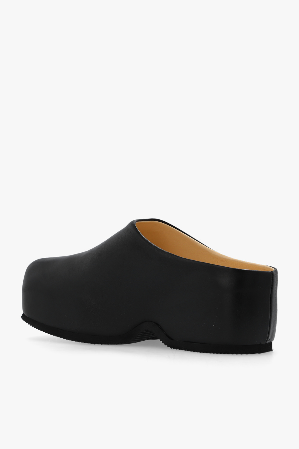 Black Leather clogs Proenza Schouler - SchaferandweinerShops